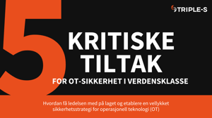 5 kritiske tiltak - guide
